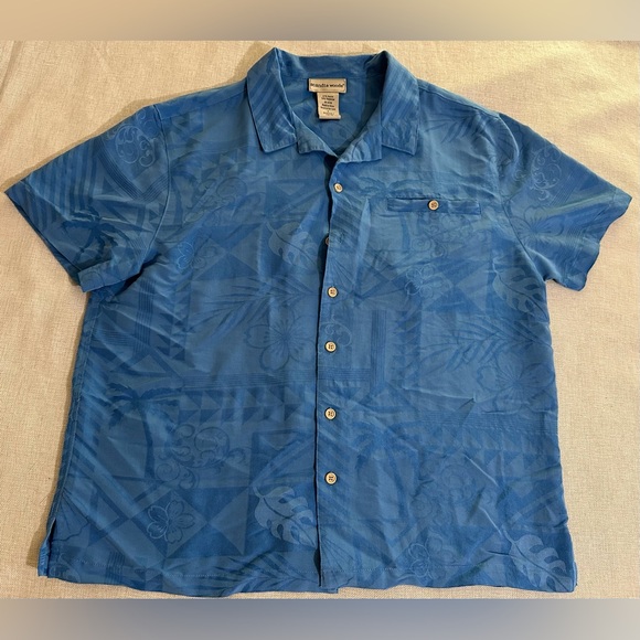 Scandia Woods Mens Blue Short Sleeve Floral Vacation Shirt L
Hawaiian Tropical - Picture 3 of 6